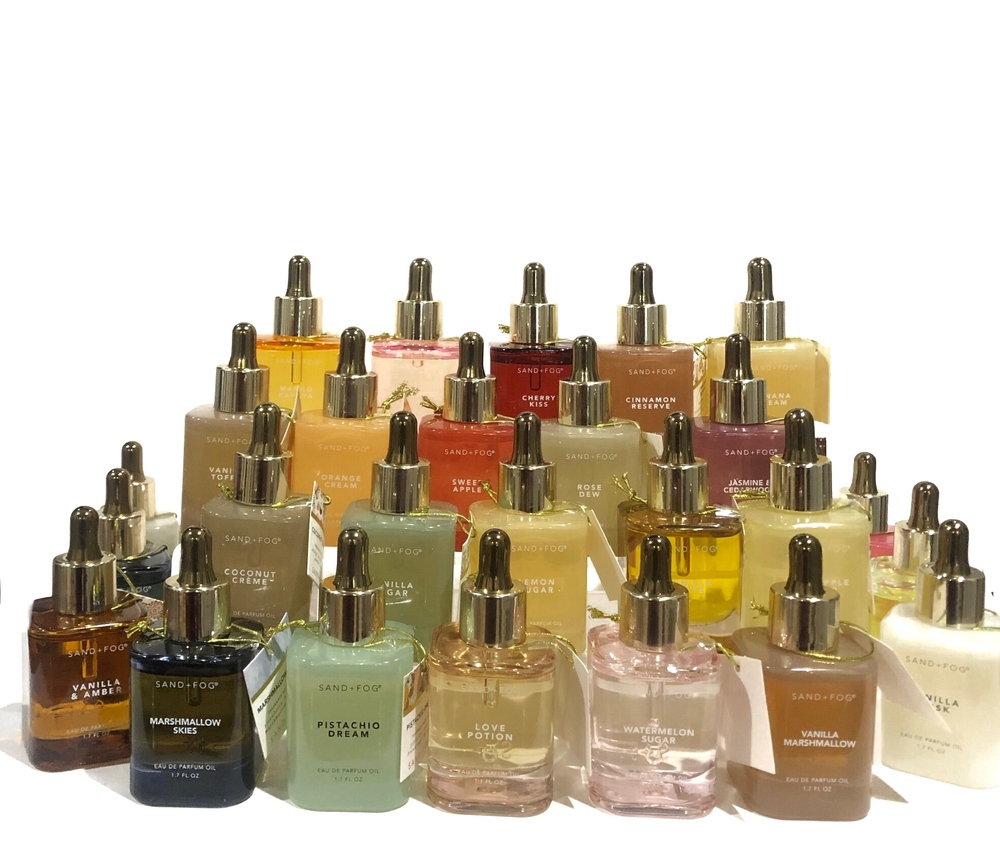 Set of 13 Sand + Fog Perfume Oil Sample Discovery Set Gourmand Fruity Fragrance